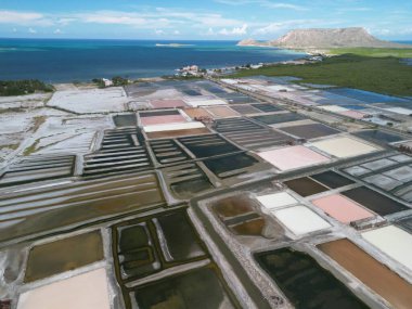 tuz üretimi Monte Cristi Dominik Cumhuriyeti, El Morro, Salinas 