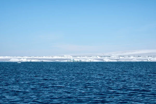 Paisagem Antártica Dia Ensolarado Brilhante — Fotografia de Stock