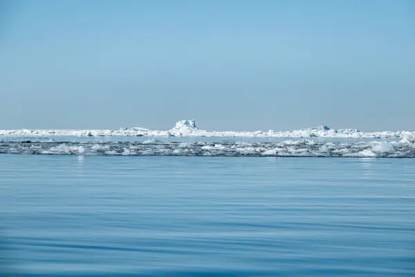 Schmelzendes Eis Der Ostküste Der Antarktischen Halbinsel — Stockfoto