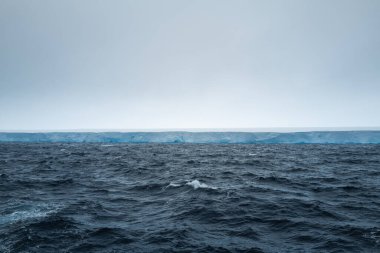 Dünyanın en büyük buzdağı A23a Güney Shetland Adaları 'ndaki Clarence Adası' nın güneyindeki bir yolcu gemisinden çekildi.