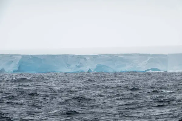 Крупним Планом Айсберг A23A Найбільший Айсберг Світі Зібраний Шельфу Льоду — стокове фото