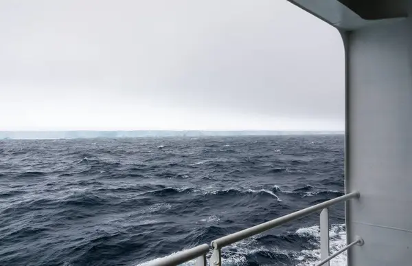 Utsikt Över A23A Isberg Från Kryssningsfartyget Söder Clarence Island Weddell — Stockfoto