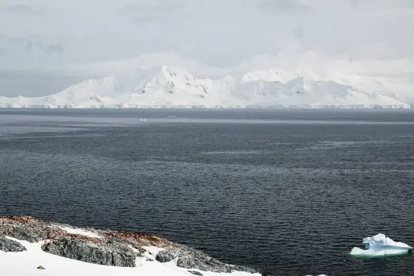 Panoramabilder Över Brabantbergen Palmer Skärgård Antarktis — Stockfoto