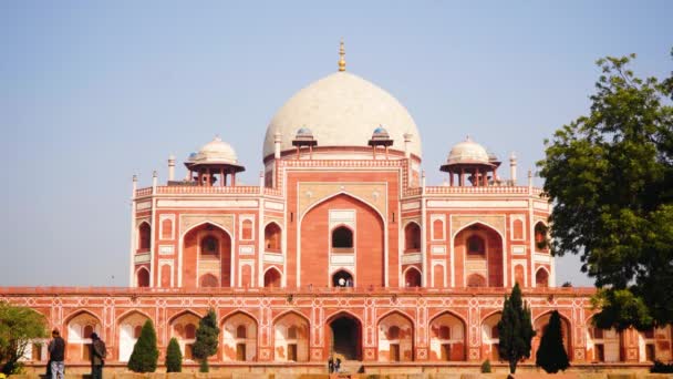 Humayun Tomb Delhi Índia — Vídeo de Stock