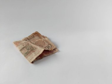 Sambas, Endonezya - 30 Ocak 2024: Eski Endonezya 100 rupia 'lık banknotlar