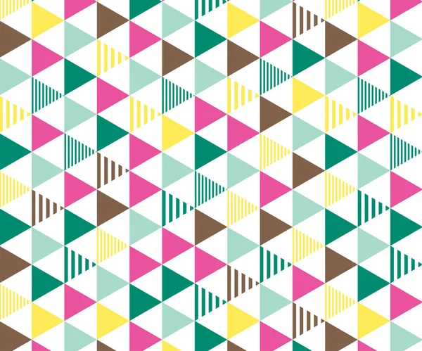 Beyaz arkaplanı olan renkli bir geometrik desen