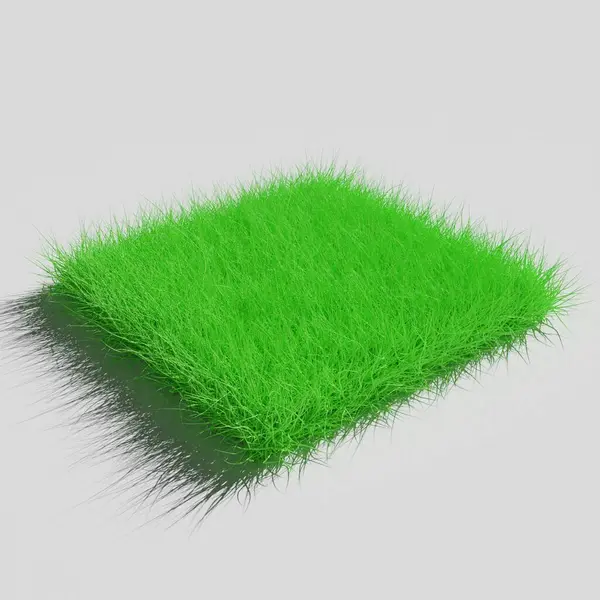 Grass Grass Isolated White Background Rendering Illustration — Stock Photo, Image