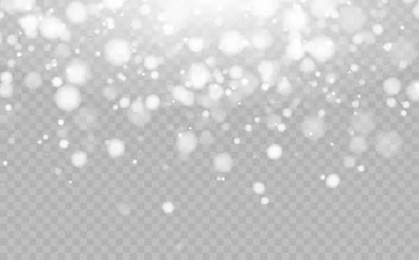 Bokeh灯的背景效果 圣诞灯火通明 为您的设计贴上一层质感 — 图库矢量图片