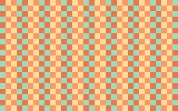 Eski moda arka plan. Retro groovy psychedelic dama tahtası 90 'ları kontrol ediyor. Sabit moda tekstil tekrarlama deseni.