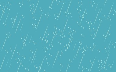 Yağmur damlaları ve arka planda pürüzsüz desen 