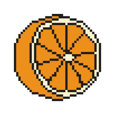 turuncu simge vektör illüstrasyonu