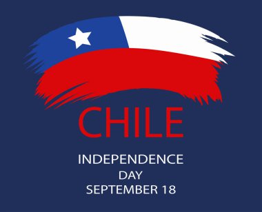 Şili bağımsızlık günü afişi, 18 Eylül 