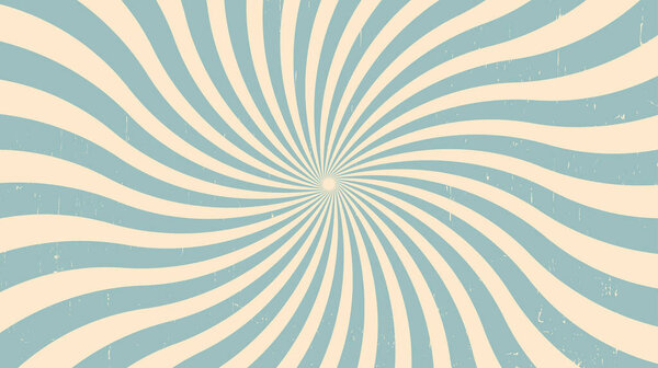 Красочный ретро-всплеск веб иллюстрации. Абстрактные винтажные лучи с проблемным фоном.