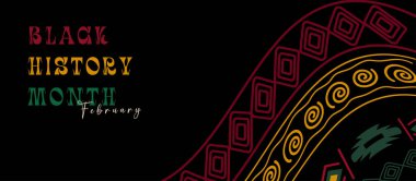 karanlık arkaplanda süslerle siyah tarih ayı harfi