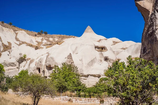 Formazioni Geologiche Uniche Valle Dell Amore Cappadocia Popolare Destinazione Turistica — Foto Stock