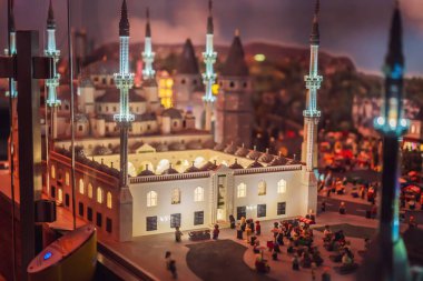 24,08.22 İstanbul, Türkiye: Lego 'dan Türk manzarası.