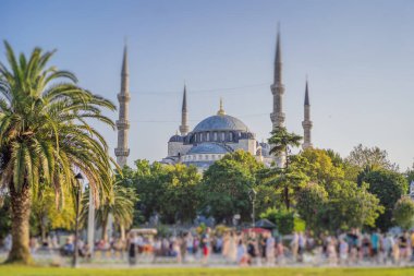Mavi Cami Sultanahmet Camii İstanbul Türkiye.