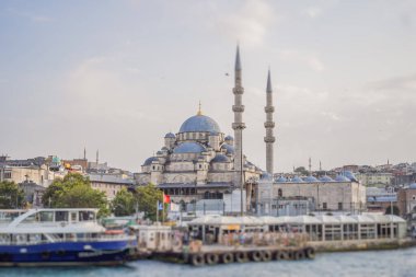 Eminonu İstanbul, Türkiye 'deki Yeni Cami Camii.