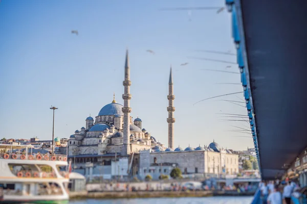 Yeni Cami Nueva Mezquita Eminonu Estambul Turquía — Foto de Stock