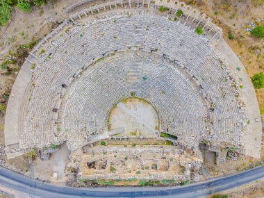 Ruins of the ancient Lycian city Perge located near the Antalya city in Turkey. turkiye, GO Everywhere clipart