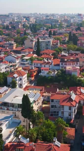 Ervaar Betovering Van Het Historische Hart Van Antalyas Deze Boeiende — Stockvideo