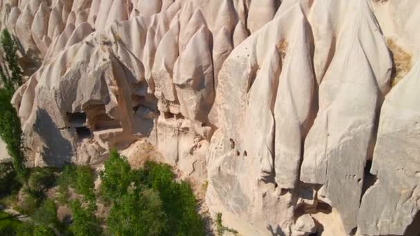 นทางไปพร อมก โอสต อกทางอากาศท าหลงใหลน บภาพสาระส ญของท อาศ Cappadocias ใกล — วีดีโอสต็อก