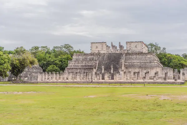 Vecchia Piramide Tempio Del Castello Dell Architettura Maya Noto Come Foto Stock