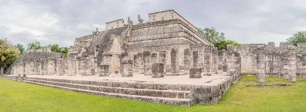 Vecchia Piramide Tempio Del Castello Dell Architettura Maya Noto Come Fotografia Stock