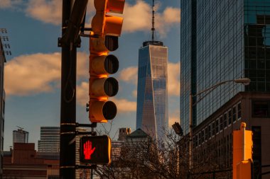 New York şehir merkezi. New York şehir merkezi. New York 'ta şehir hayatı. New York şehir manzarası.