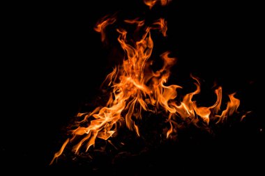 Alev alev desenli arka plan. Yangın arka plan kıvılcımları. Sancak arkaplanı için soyut alev dokusu. Reklam için kopyalama alanı olan alevi ateşle