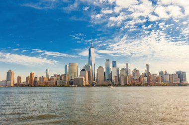 Dünya Ticaret Merkezi. New York 'un simgeleri. New York şehir merkezinde. New York şehir merkezi. WTC