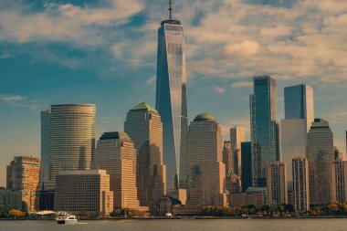 New York şehir mimarisi. New York şehri metropolü. ABD 'de New York' ta. New York sokakları