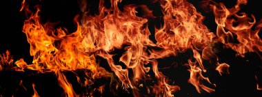 Alev alev desenli arka plan. Yangın arka plan kıvılcımları. Sancak arkaplanı için soyut alev dokusu. Alev alev yanma etkisi. Kopya alanı ile soyut sanat deseni