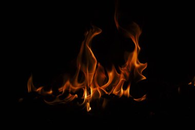 Ateş alevi. Yangın arka planı. Ateş alevi dokusu. Sancak için alevler arka planda. Yanan alevler. Ateş dokusu