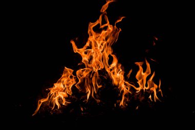 Alev alev desenli arka plan. Yangın arka plan kıvılcımları. Sancak arkaplanı için soyut alev dokusu. Reklam için kopyalama alanı olan alevi ateşle