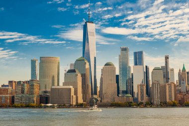 Dünya Ticaret Merkezi. New York 'un simgeleri. New York şehir merkezinde. New York şehir merkezi. WTC