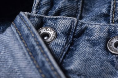 Kot pantolon moda geçmişi. Kumaş kumaş. Denim kot kumaşı. Denim kumaş desenli arkaplan