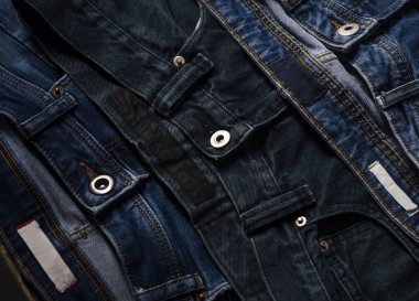 Kot pantolonda boşluk. Jean arka planı. Denim dokusu. Arkaplan için Denim dokusu. Denim kot kumaşı. Kotlar desenli arka plan için