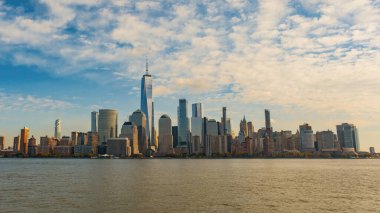 New York şehir mimarisi. New York şehri metropolü. ABD 'de New York' ta. New York sokakları