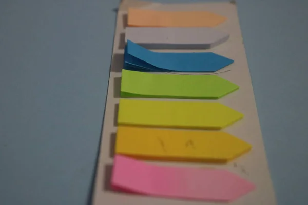 colorful paper stickers for notes