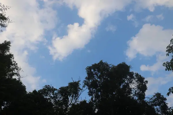 Mavi Gökyüzü ve Bulut Arkaplanı