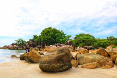 Denizde güzel bir sahil