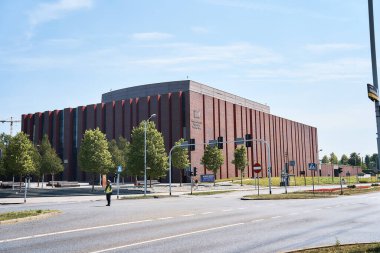                      Katowice, Polonya 23 Temmuz 2022: Katowice şehir merkezinin çizimleri          