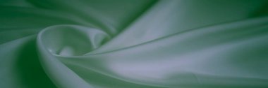 soyut arkaplan, duvar kağıdı, kumaş dalgaları, renk gradyanı, ipek, saten neon yeşil beyaz gradyan