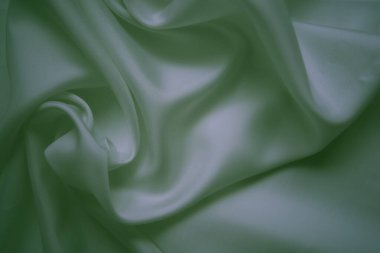 soyut arkaplan, duvar kağıdı, kumaş dalgaları, renk gradyanı, ipek, saten neon yeşil beyaz gradyan