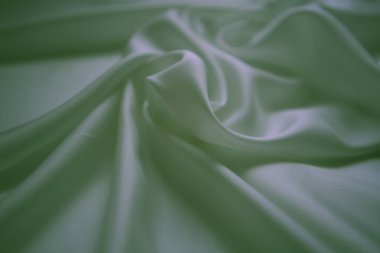 soyut arkaplan, duvar kağıdı, kumaş dalgaları, renk gradyanı, ipek, saten neon yeşil beyaz gradyan