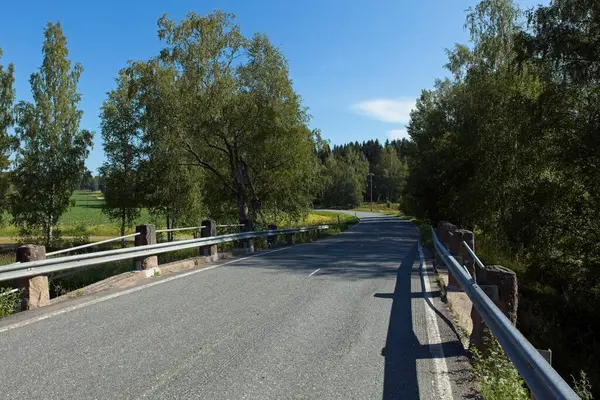 Yazın Hakoistentie Yolu, Janakkala, Finlandiya.