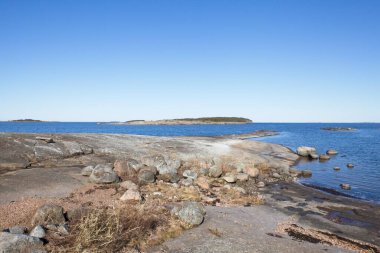 Finlandiya Ulusal Parkı, Finlandiya 'nın doğu körfezi Ulko-Tammio adasında Rocky sahili..