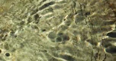 Su yüzeyindeki soyut desenler arka plan dokusu için altta desenler oluşturmak üzere hareket ediyor.