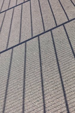 Metal çitlerin gölgesinin yakınlaştırılması şebeke yapı arka plan dokusu.